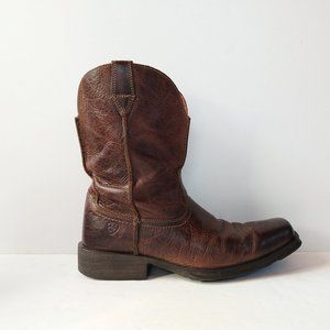 Ariat Rambler Boot Mens Sz 12 Brown Square-Toe
